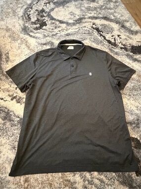 Under Armour Men’s Dark Charcoal Polo Shirt with Logo